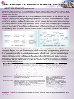 Thumbnail for ROOT CAUSE ANALYSIS OF A CASE OF FEMORAL NECK FRACTURE CAUSED BY FALLS