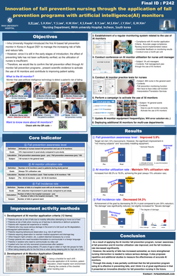 Thumbnail for INNOVATION OF FALL PREVENTION NURSING THROUGH THE APPLICATION OF FALL PREVENTION PROGRAMS FOR ARTIFICIAL INTELLIGENCE (AI) MONITORS