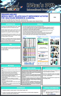 Thumbnail for MEDICAL WASTE - RELATED QUALITY IMPROVEMENT ACTIVITIES  FOR HEALTHCARE WORKERS IN A HOSPITAL.