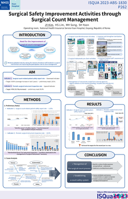 Thumbnail for SURGICAL SAFETY IMPROVEMENT ACTIVITIES THROUGH SURGICAL COUNT MANAGEMENT
