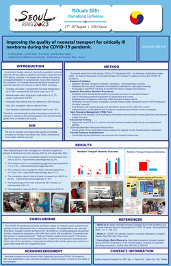 Thumbnail for IMPROVING THE QUALITY OF NEONATAL TRANSPORT FOR CRITICALLY ILL NEWBORNS DURING THE COVID-19 PANDEMIC