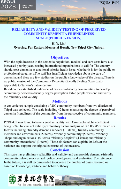 Preview of RELIABILITY AND VALIDITY TESTING OF PERCEIVED COMMUNITY DEMENTIA FRIENDLINESS SCALE
(PUBLIC VERSION)