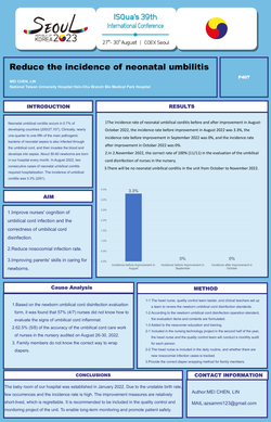 Thumbnail for REDUCE THE INCIDENCE OF UMBILITIS UMBILICAL CORDITES