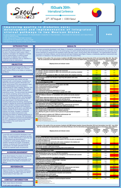 Thumbnail for IMPROVING QUALITY IN DIABETES CARE: DEVELOPMENT AND IMPLEMENTATION OF INTEGRATED CLINICAL PATHWAYS IN TWO MEXICAN STATES