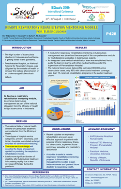 Thumbnail for REMOTE RESPIRATORY REHABILITATION MENTORING MODULE FOR TUBERCULOSIS
