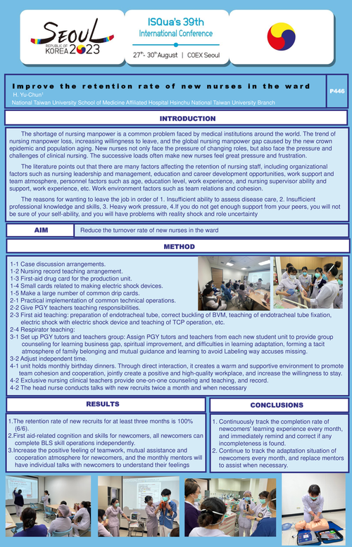 Preview of IMPROVE THE RETENTION RATE OF NEW NURSES IN THE WARD