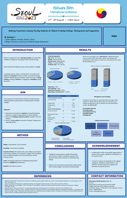 Thumbnail for BULLYING EXPERIENCES AMONG NURSING STUDENTS IN CLINICAL TRAINING SETTINGS: MANAGEMENT AND SUGGESTION