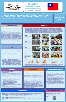 Thumbnail for THE SERVICE MODE TRANSFORMATION OF EAST DISTRICT HEALTH CENTER IN CHIAYI CITY