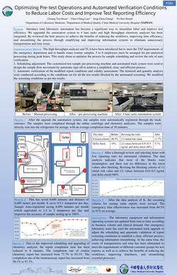 Thumbnail for OPTIMIZING PRE-TEST OPERATIONS AND AUTOMATED VERIFICATION CONDITIONS TO REDUCE LABOR COSTS AND IMPROVE TEST REPORTING EFFICIENCY
