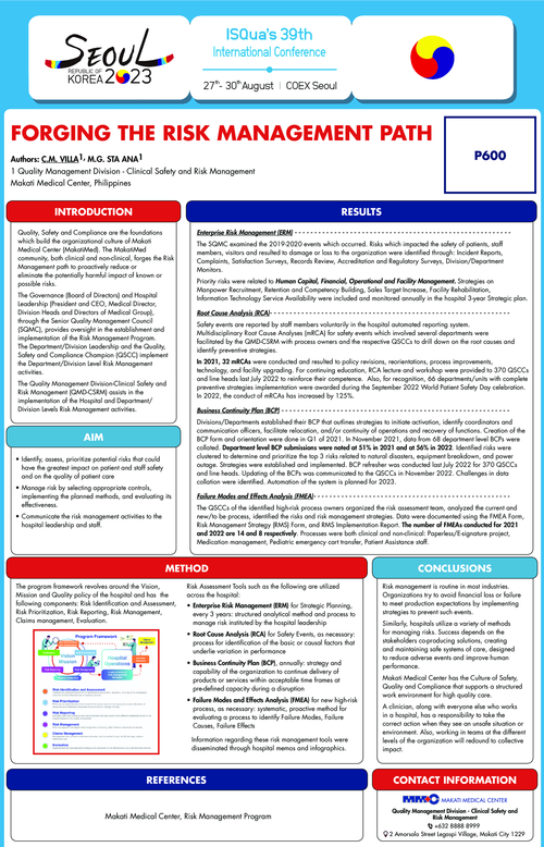 Preview of FORGING THE RISK MANAGEMENT PATH