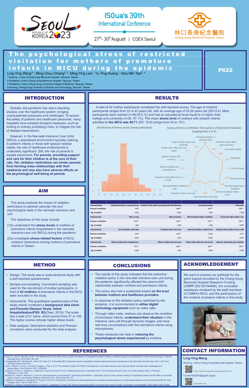 Preview of THE PSYCHOLOGICAL STRESS OF RESTRICTED VISITATION FOR MOTHERS OF PREMATURE INFANTS IN NICU DURING THE EPIDEMIC