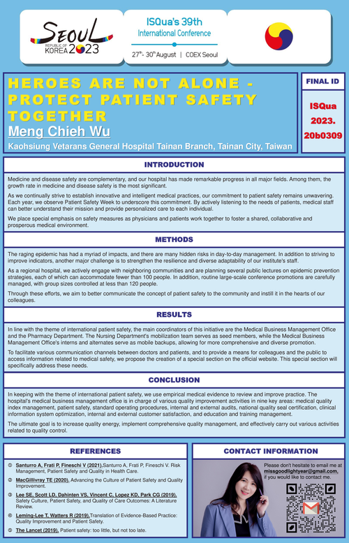 Preview of HEROES ARE NOT ALONE - PROTECT PATIENT SAFETY TOGETHER