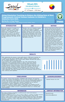 Thumbnail for USING SIMULATION TEACHING TO REDUCE THE SLIDING RATE OF NON-PROGRAMMATIC CENTRAL VENOUS CATHETER IN CHILDREN'S INTENSIVE CARE UNIT.