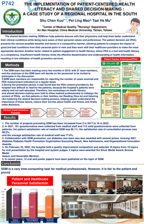 Preview of THE IMPLEMENTATION OF PATIENT-CENTERED HEALTH LITERACY AND SHARED DECISION-MAKING : A CASE STUDY OF A REGIONAL HOSPITAL IN THE SOUTH