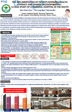Thumbnail for THE IMPLEMENTATION OF PATIENT-CENTERED HEALTH LITERACY AND SHARED DECISION-MAKING : A CASE STUDY OF A REGIONAL HOSPITAL IN THE SOUTH
