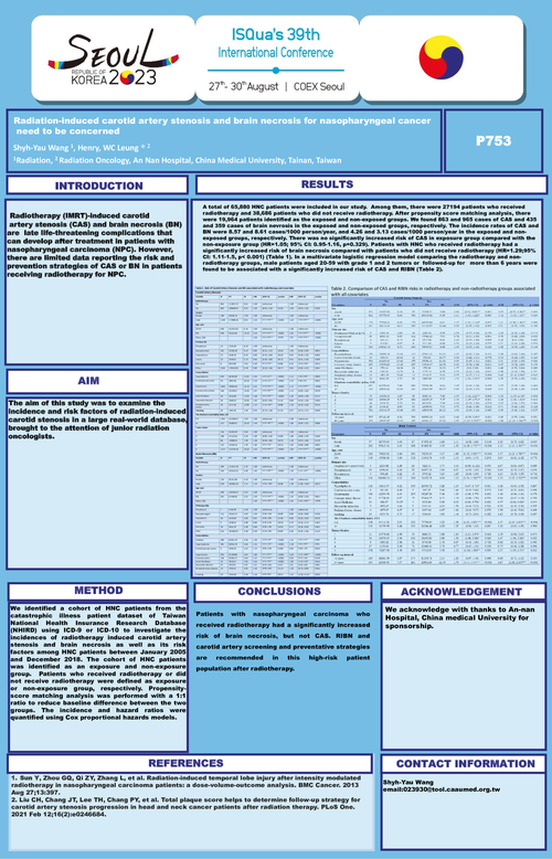 Preview of RADIATION‑INDUCED CAROTID ARTERY STENOSIS AND BRAIN NECROSIS FOR NASOPHARYNGEAL CANCER NEED TO BE CONCERNED