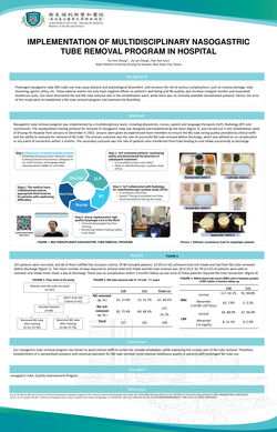 Thumbnail for IMPLEMENTATION OF MULTIDISCIPLINARY NASOGASTRIC TUBE REMOVAL PROGRAM IN HOSPITAL