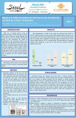 Thumbnail for REDUCE THE INCIDENCE OF FALLS IN PATIENTS AFTER PLASTIC SURGERY