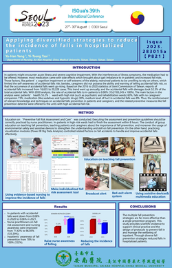 Thumbnail for APPLYING DIVERSIFIED STRATEGIES TO REDUCE THE INCIDENCE OF FALLS IN HOSPITALIZED PATIENTS