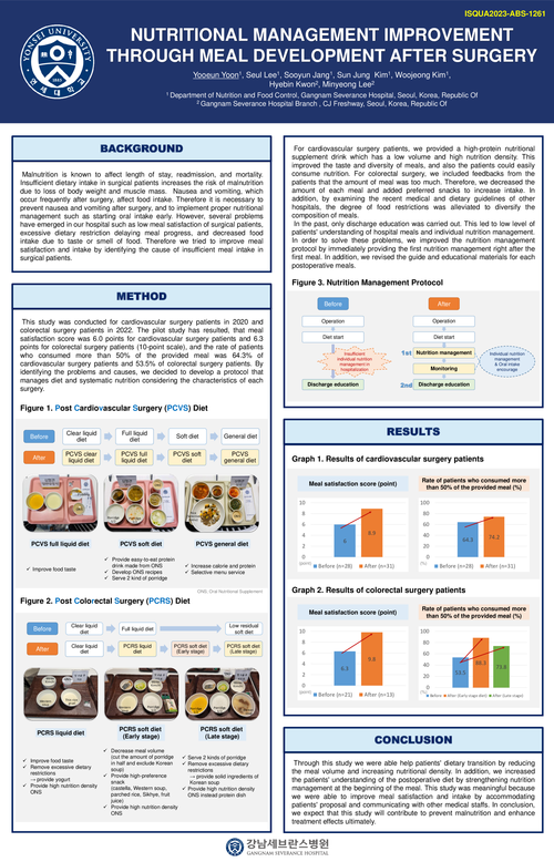 Preview of NUTRITIONAL MANAGEMENT IMPROVEMENT THROUGH MEAL DEVELOPMENT AFTER SURGERY
