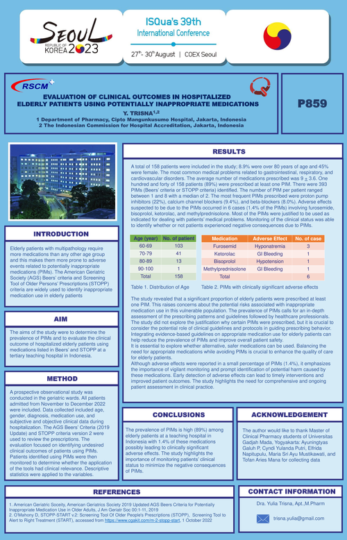 Preview of EVALUATION OF CLINICAL OUTCOMES IN HOSPITALIZED ELDERLY PATIENTS USING POTENTIALLY INAPPROPRIATE MEDICATIONS