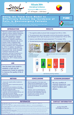 Thumbnail for USING THE TEAM CARE MODEL TO EFFECTIVELY REDUCE THE INCIDENCE OF FALLS IN NEUROSURGERY PATIENTS