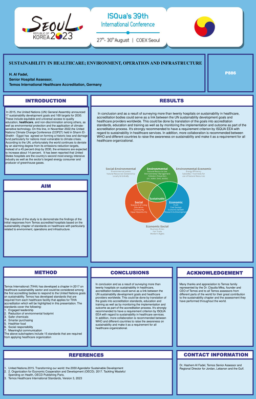 Preview of SUSTAINABILITY IN HEALTHCARE; ENVIRONMENT, OPERATION AND INFRASTRUCTURE