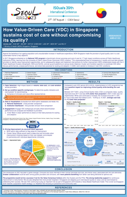 Thumbnail for HOW VALUE-DRIVEN CARE (VDC) IN SINGAPORE SUSTAINS COST OF CARE WITHOUT COMPROMISING ITS QUALITY?