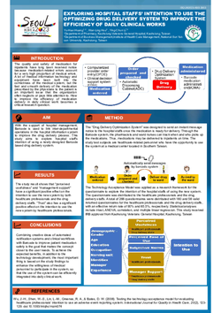 Thumbnail for EXPLORING HOSPITAL STAFFS’ INTENTION TO USE THE OPTIMIZING DRUG DELIVERY SYSTEM TO IMPROVE THE EFFICIENCY OF DAILY CLINICAL WORKS