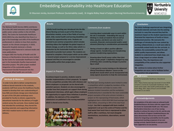 Thumbnail for The integration of the sustainable quality improvement (SusQI) framework into the nursing and allied health care curricula.