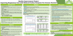 Thumbnail for Quality Improvement Project on Improving Respiratory Care with Reduced Carbon Footprint For Greener Norwich