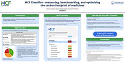Thumbnail for MCF Classifier - Measuring, benchmarking and optimising the carbon footprint of medicines use