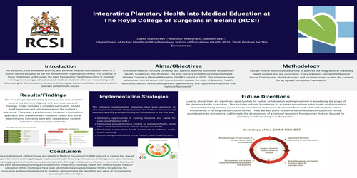 Preview of Preparing the medical workforce of the future; an all-Ireland Initiative on Planetary Health in Medical Education