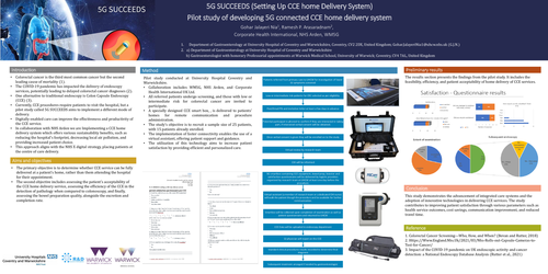 Preview of 5G SUCCEEDS ( setting up CCE home delivery service) pilot study