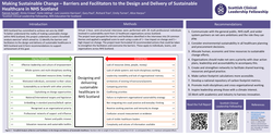 Thumbnail for Sustainable Healthcare in Scotland: The Facilitators and Barriers