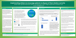 Thumbnail for Implementing stickers to encourage patients to dispose of their inhalers correctly
