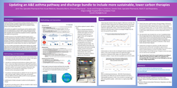 Thumbnail for Updating an A&E asthma pathway and discharge bundle to include more sustainable, lower-carbon therapies
