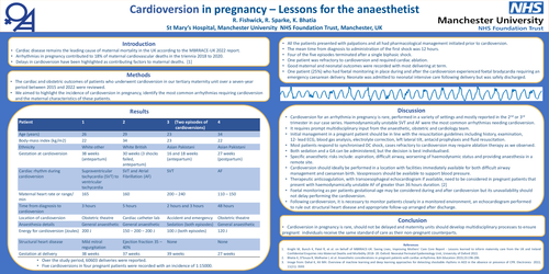 Preview of Cardioversion in pregnancy - Lessons for the anaesthetist