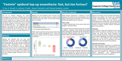 Thumbnail for Fastmix epidural top-up anaesthesia - fast, but too furious?