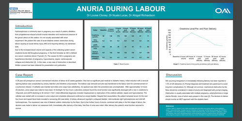 Preview of Anuria during labour