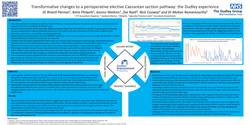 Thumbnail for Transformative changes to a perioperative elective Caesarean section pathway: the Dudley experience