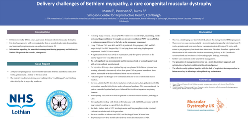 Preview of Delivery challenges of Bethlem myopathy, a rare congenital muscular dystrophy