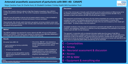 Thumbnail for Antenatal anaesthetic assessment of parturients with BMI>40