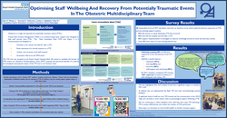 Thumbnail for Optimising staff wellbeing and recovery from potentially traumatic events in the obstetric multidisciplinary team