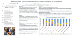 Thumbnail for Enabling birth choices in theatre: how comfortable do staff really feel?