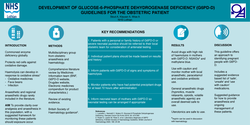 Thumbnail for Development of glucose-6-phosphate dehydrogenase deficiency (G6PD-D) guidelines for the obstetric patient