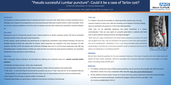 Thumbnail for Pseudo-successful lumbar puncture': Could it be a case of Tarlov's cyst?