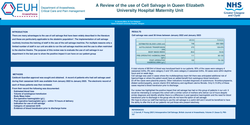 Thumbnail for A review of the use of cell salvage in Queen Elizabeth University Hospital Maternity Unit, Glasgow