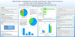Thumbnail for Obstetric Admissions to the Intensive Care Unit in Malta over a six year period (2016-2021)
