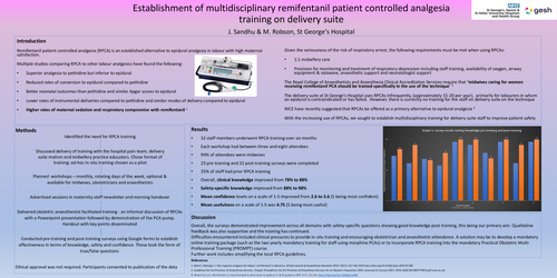 Preview of Establishment of multi-disciplinary remifentanil patient controlled analgesia training on delivery suite